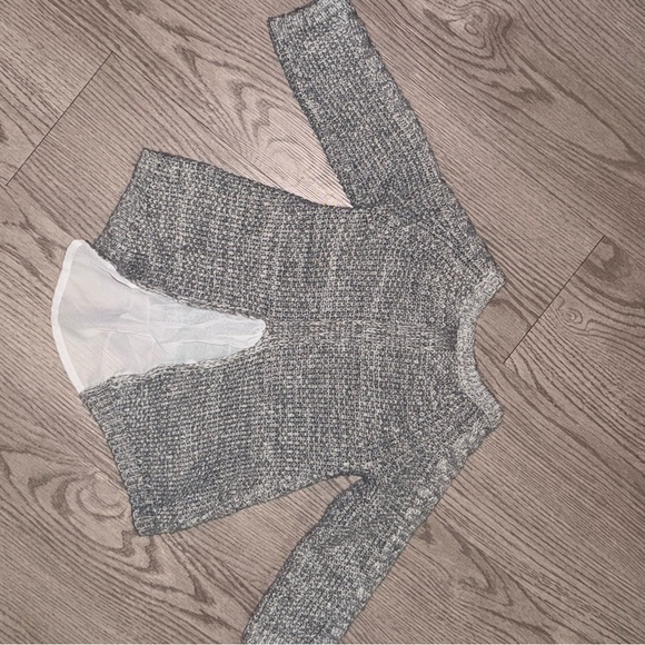 Little Lass Gray Knit Sweater &Matching Leggings 18m - Picture 4 of 8